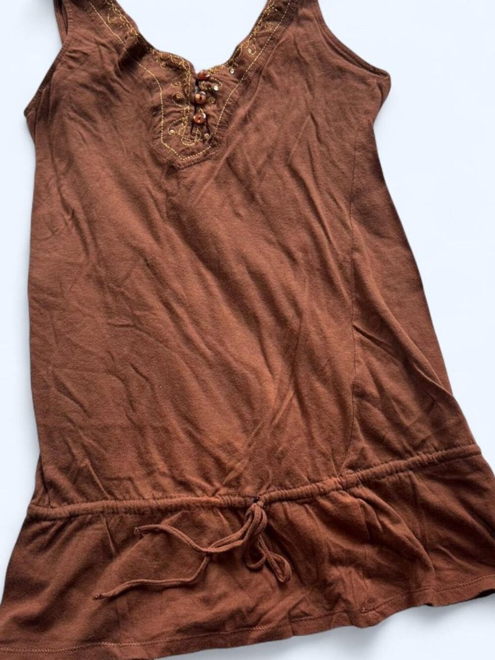 Y2K Aeropostale brown babydoll top